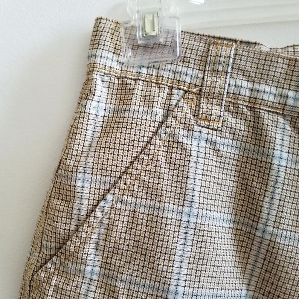 Boys Cherokee Flat Front Plaid Shorts Size 16 - EUC - Nice Shorts!